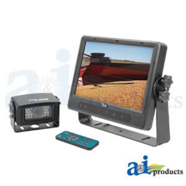 A & I Products CabCAM Video System, Touch Button (Includes 9" Monitor and 1 Camera) 16" x10" x5" A-CTB9M1C